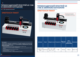Термоусадочний пристрій US 1100 зі змінною котушкою