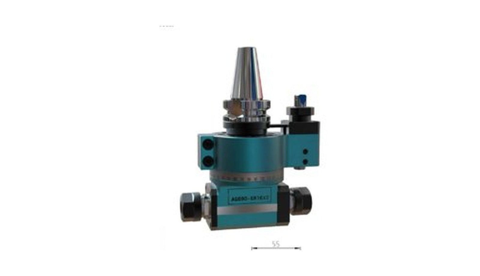 Кутова головка AGS90-ER16X2 — товар на білому фоні, широке превʼю 1784195825659