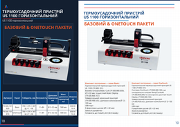 Термоусадочний пристрій US 1100 горизонтальний