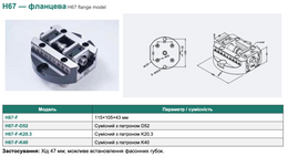 H67 — фланцева модель
