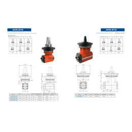 Кутова головка AG90-BT40