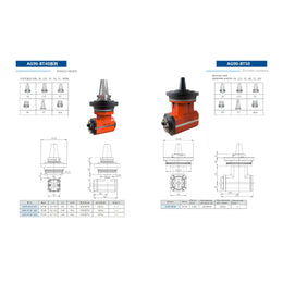 Кутова головка AG90-BT50