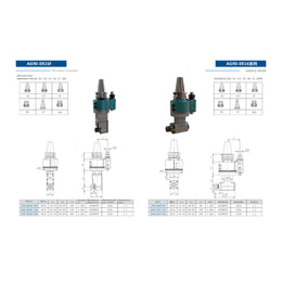 Кутова головка AG90-ER16