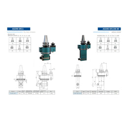 Кутова головка AGS90-ER11