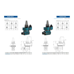 Кутова головка AGS90-ER16